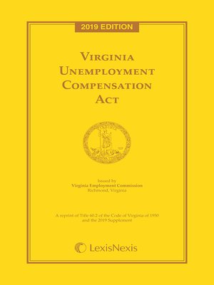 cover image of Virginia Unemployment Compensation Act
